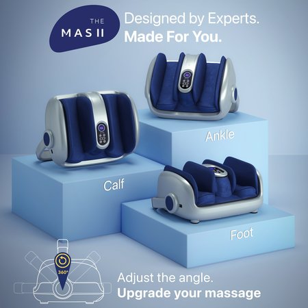 MIKO Shiatsu Foot Calf Ankle Massager  Mas ll MIKMMF-03SB